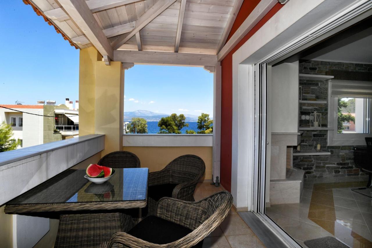 Livas Almyri Seafront Flat Apartment Kato Almiri Luaran gambar