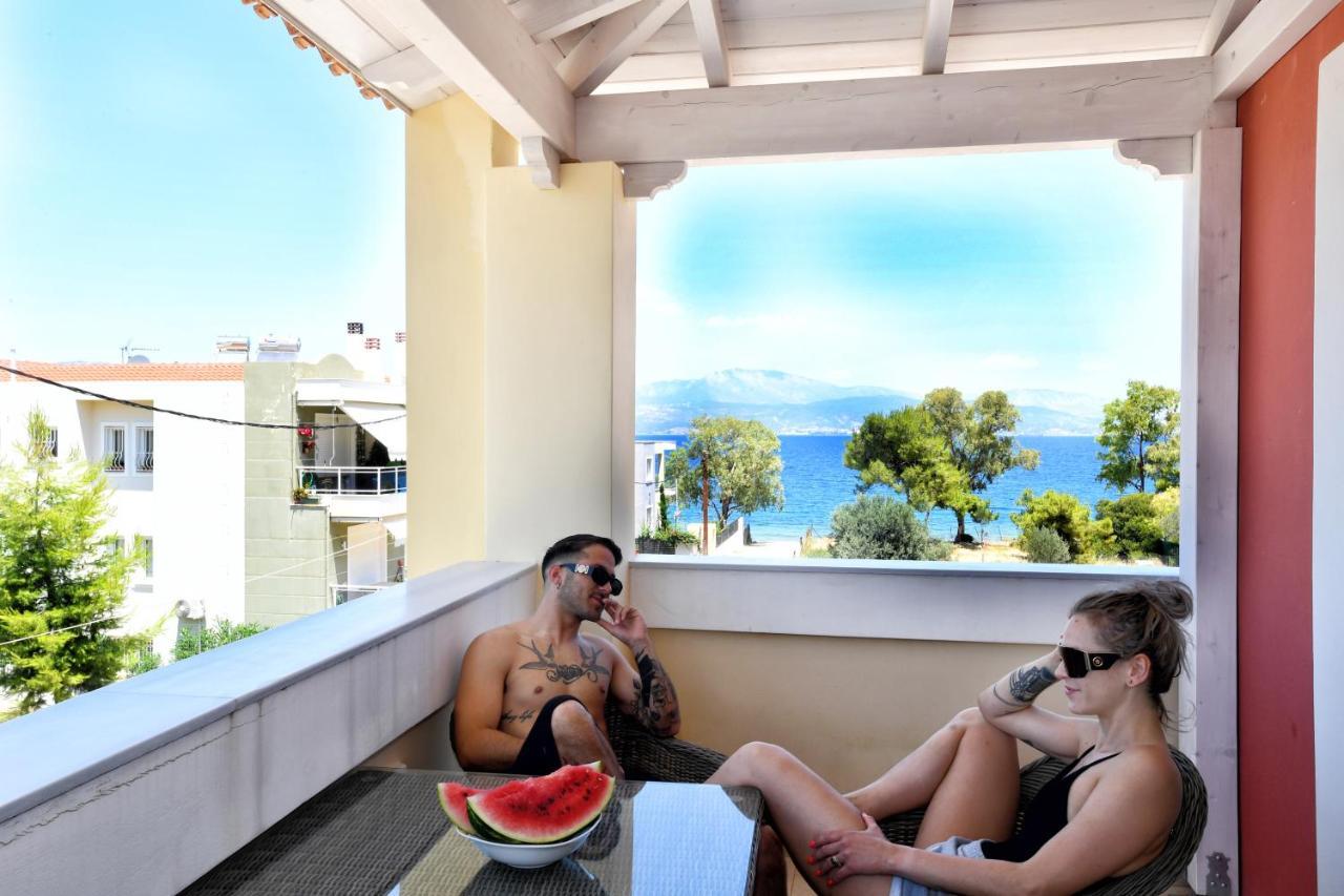 Livas Almyri Seafront Flat Apartment Kato Almiri Luaran gambar